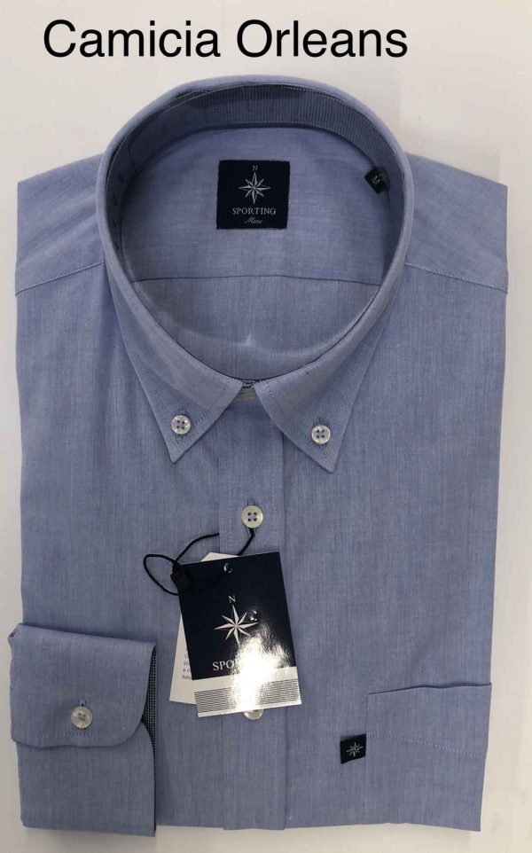 CAMICIA U. ORLEANS 100%CO
