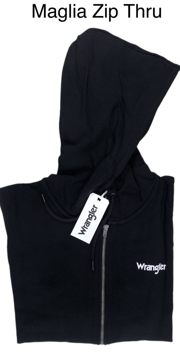 MAGLIA U. ZIP THRU HODDIE W6X.42 100%CO