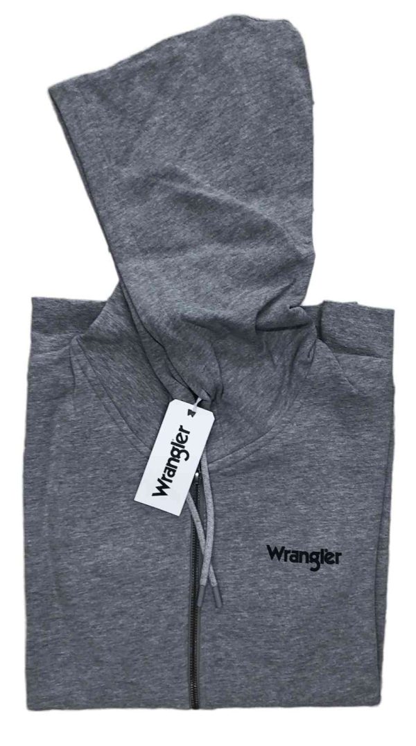 MAGLIA U. ZIP THRU HODDIE W6X.42 100%CO - immagine 2
