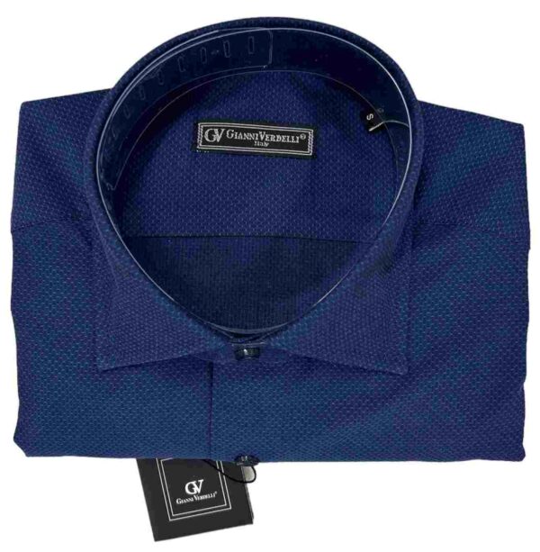 CAMICIA U. VERDELLI SLIM ML 100%CO - immagine 3