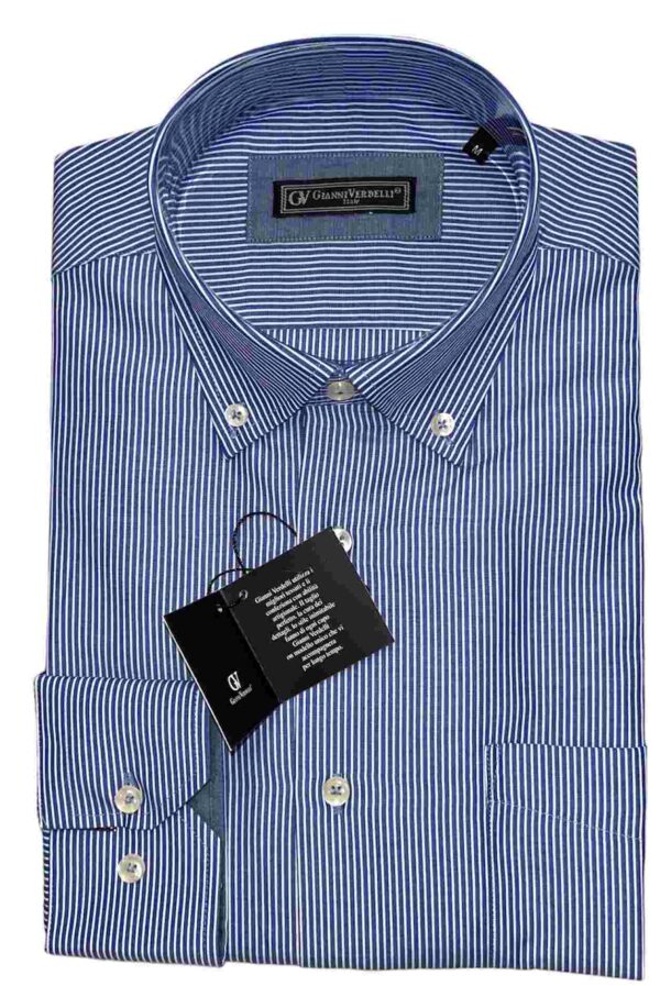 CAMICIA U. BURK-BLS-ERMA-41104 100%CO - immagine 4