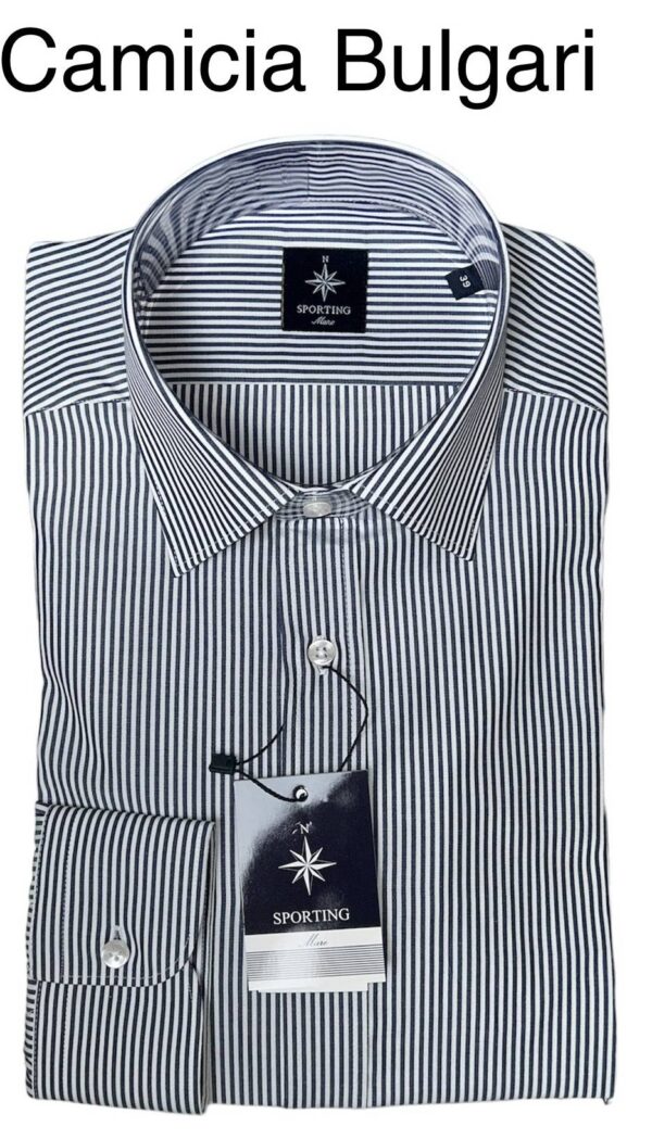 CAMICIA U. BULGARI 100%CO
