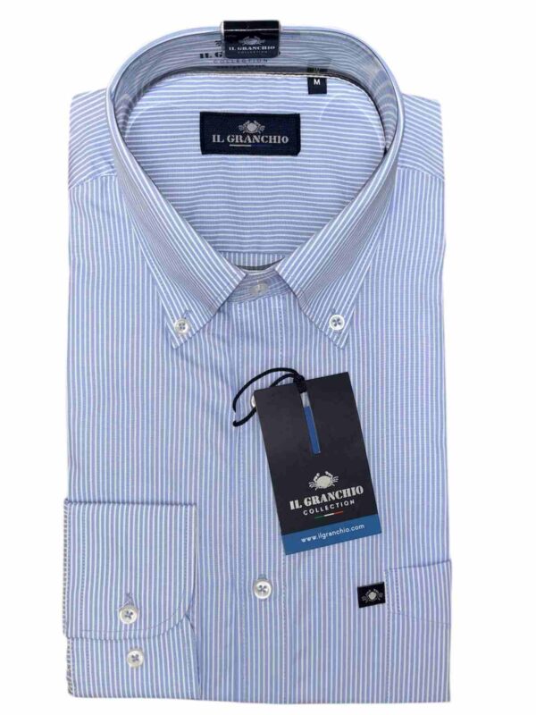 CAMICIA U. PONTE M/L 100%CO - immagine 2