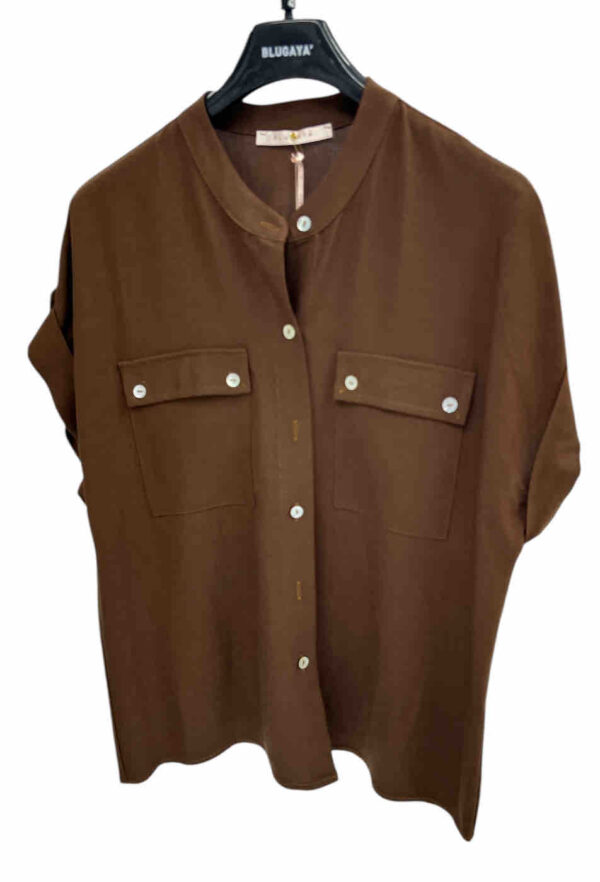 CAMICIA CA1035 LVS 80%VI 20%LI - immagine 3